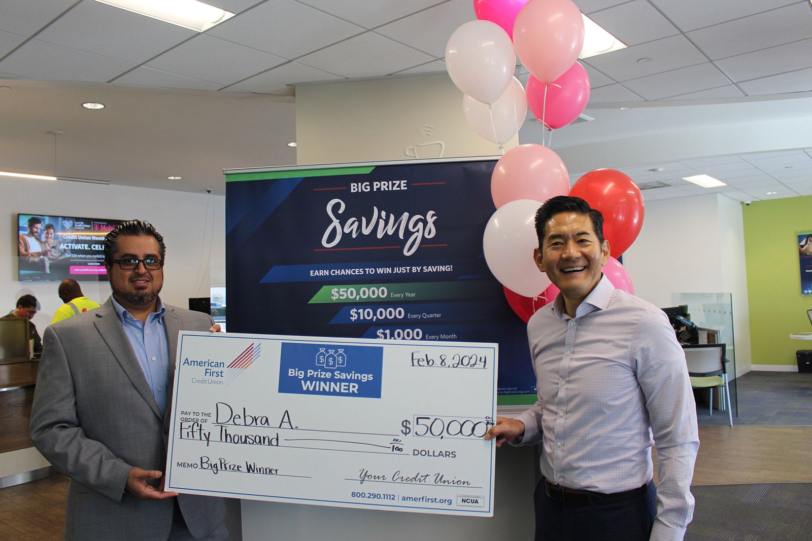 10k big prize savings winner