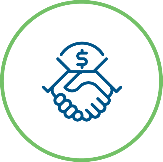 Icon of handshake